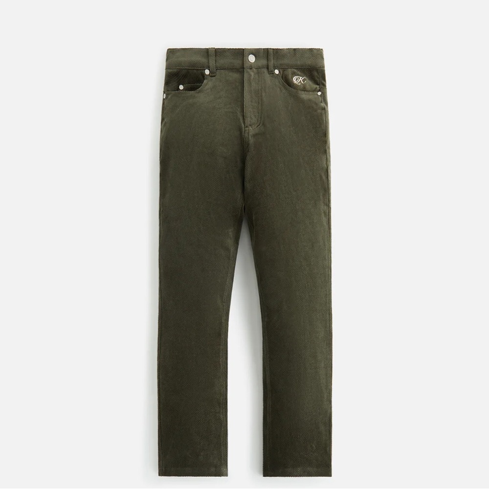 NWT Kith Kids Textured 5-Pocket Rye Pant